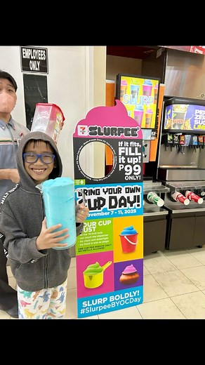39K views · 112 reactions | Thank you 7-Eleven Philippines 拾#Adamventure #7eleven #SlurpeeBYOCDay #711ph #slurpee | Adam's Adventure | Facebook