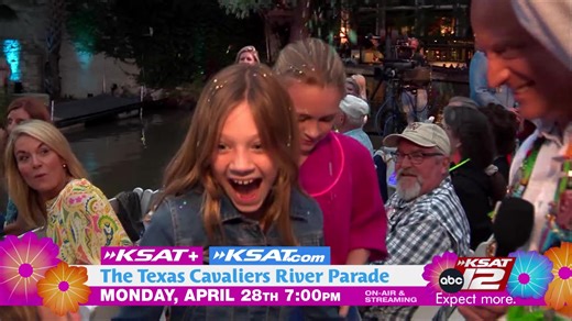 24K views · 158 reactions | KSAT has the best seat in the house for the Texas Cavaliers River Parade! Monday, watch the parade only on KSAT12- Your official Fiesta station. Plus for the first time ever you can stream the parade in Spanish-- on ksat.com?utm_source=facebook&utm_medium=social&utm_campaign=snd&utm_content=ksat12 and KSAT+. | KSAT 12 & KSAT.com | Facebook
