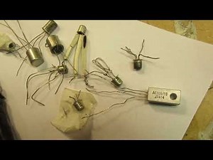 You like the Germanium sound? This shows a 1 transistor Germanium pre amplifier & tells more (text)