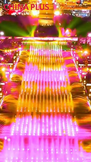 30 reactions | A colorful musical fountain show has captured the spotlight at the Dayan Pagoda scenic spot in Xi'an, northwest China's Shaanxi Province, attracting crowds of visitors to enjoy the visual feast. The musical fountain covers a large section of the North Plaza of the Dayan Pagoda and features a T-shaped structure, modern designs, and vivid lights. It's the largest matrix musical fountain in Asia. #Happy2024 #YearOfLoong #Travel | China Plus Culture | Facebook