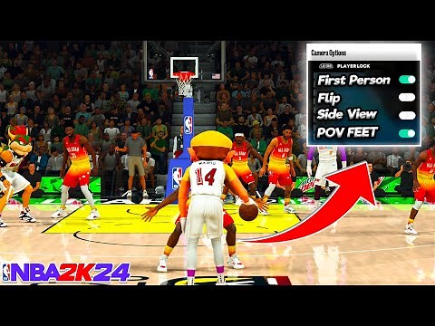 How to Change Your Camera Angle in Park/Rec NBA 2k24