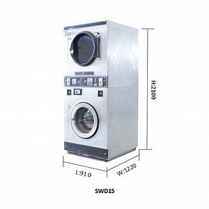 [Hot Item] Coin Operated Washing and Drying Machine, Washer and Dryer (SWD)