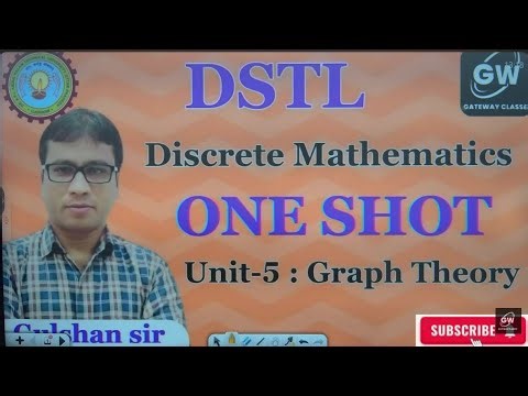 📚 DSTL Unit 5 – Graph Theory & Combinatorics | Complete One Shot Lecture| AKTU 3rd Semester 2nd Year