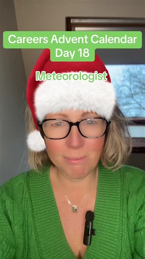 Meteorology is a fabulous career area for people with a natural interest in the weather and who enjoy problem solving and analysing data. #careeradvice #careers #adventcalendar #meteorology #weatherforecasting