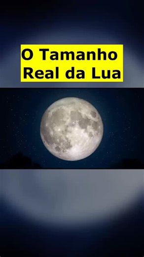 Tamanho da Lua em Comparação com a Terra