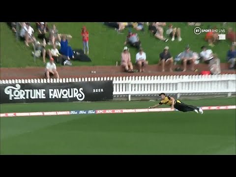 Logan van Beek takes a stunning one-handed catch on the rope | One of the best you'll EVER see