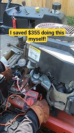 How to change a #toro #zeroturnmower #starter in a #minute. #shorts