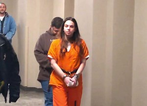 Shackled gals on Instagram: "This young woman feels really embarrassed as she is filmed being lead to the courtroom. Dressed in a degrading bright orange jail uniform, all shackled up, about to be judged for her bad choices. She knows this is all her own fault and exactly what she deserves for all the things she did wrong, but of course that doesn't make it any less unpleasant. Especially because she's cuffed up so restrictively that she can't even hide her face from the cameras. This clip of th