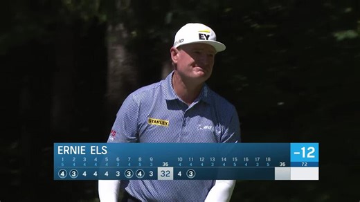 Ernie Els | Round 3 | 11th hole | Shot 3 | 2025 Boeing Classic