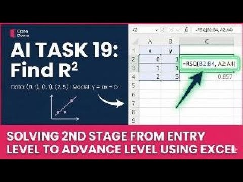 Don't Calculate by Hand! Solve Open Doors 2nd Stage Task Instantly with Excel | ENTRY LEVEL QUESTION