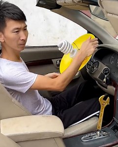 834K views · 2K reactions | He finds the funniest ways to replace his car parts | Makeup Kimi | Facebook