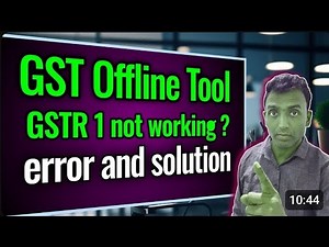 GST offline tool for GSTR 1 | Prepare Json in 5 minutes | #gstofflinetool