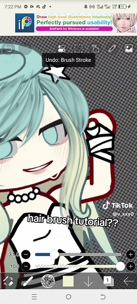 Hair Brush Tutorial on Ibis Paint X