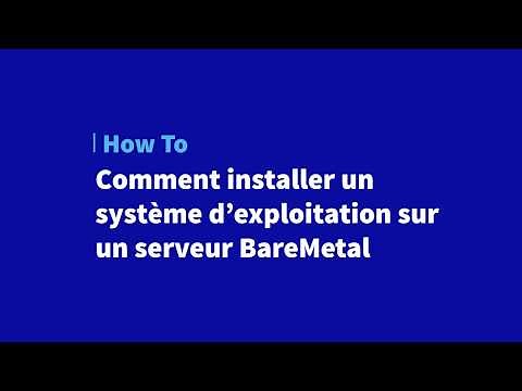Comment installer un système d’exploitation sur votre serveur dédié OVHcloud