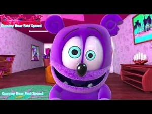 mr mister gummy bear Gummibar Purple HD fast motion