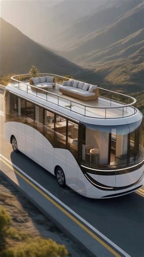 World’s Most Futuristic Motorhome | Ultra-Modern AI RV Concept