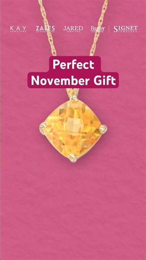 Why Citrine Is the Perfect November Gift 💛 #Citrine #Birthstones #Jewelry