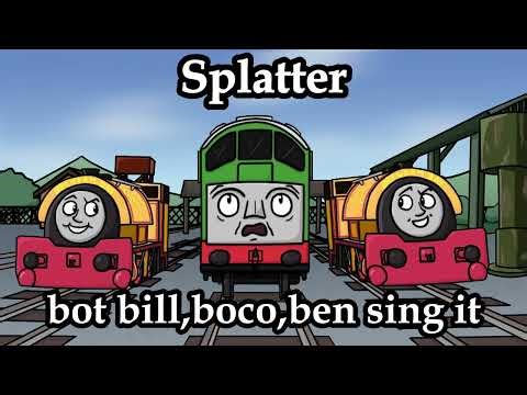fnf Splatter bot bill,boko,ben sing it