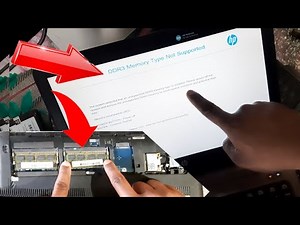 DDR3 Memory Type Not Supported HP | RAM Error | display Problem Repair by Tanvir Compute & Scientist