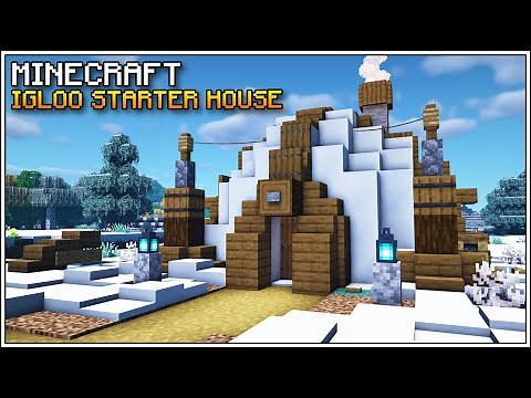 Minecraft 1.16 - Igloo Starter House Tutorial