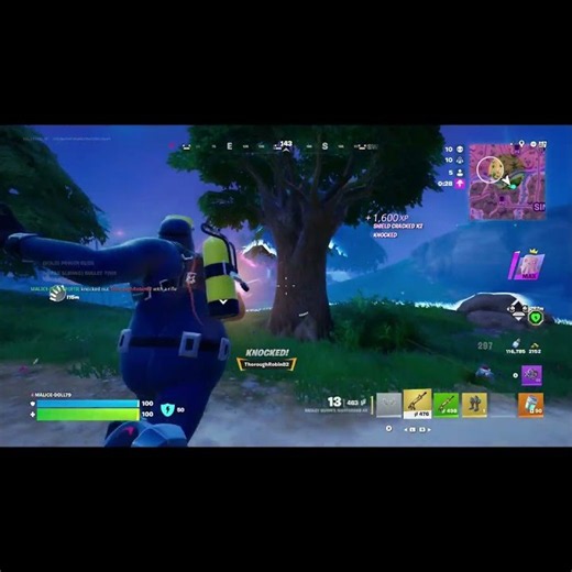 FORTNITE DAVE THE DIVER VS WAR MACHINE (IRON PATRIOT)