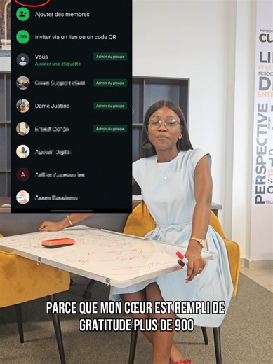 PLUS DE 300 PERSONNES EN LIVE ! ❤️ MERCI ET FÉLICITATIONS ! 🚀 Plus de 900 inscrits, plus de 300 participants en direct… et surtout, une jeunesse africaine de plus en plus consciente de son potentiel et du rôle qu’elle a à jouer dans le rayonnement de notre continent. 🌍 Mon cœur est rempli de gratitude. MERCI à chacun d’entre vous d’avoir répondu présent ! Un immense BRAVO également à celles et ceux qui ont décidé de passer à l’ACTION en rejoignant le programme Immersion Première Vente. J’ai hâ