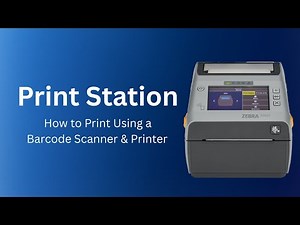 Print Station Using Scanner and Printer