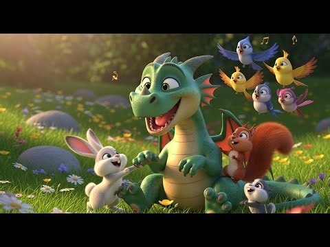 The Dragon Who Laughed All Day | Funny Nursery Rhyme and Learning Song for Kids