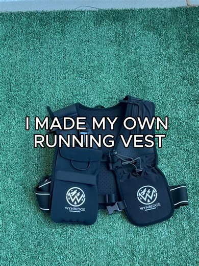 I have become obsessed over building the perfect running vest that doesn't bounce, holds everything, and is safe for your skin. Amazon link in bio if you're interested... #wynridgeperformance #runningvestreview #runningvest