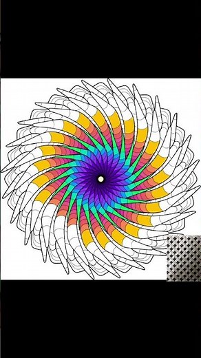 Zentangle #shorts #coloring #coloringart #zen #zentangle #mandala #mandalaart