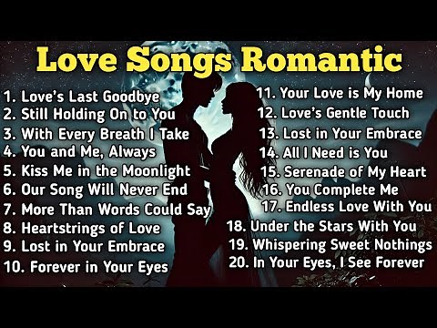 20 Romantic Slow Rock Love Songs – The Best of All Time
