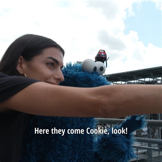 2.5M views · 70 reactions | Sunny days are speeding your way! This fall, Sesame Street is hitting the road to join family-friendly events across America. | Sesame Workshop | Facebook