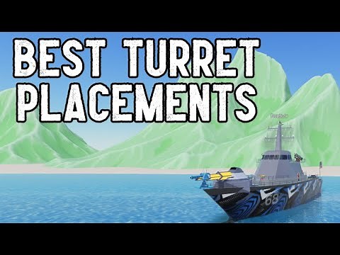 Sharkbite 2: Best turret placements for custom boats