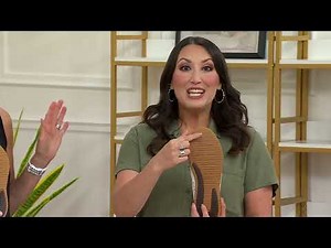 Spring Step Leather Perforated Slip-Ons - Jookin on QVC