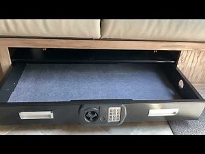 Palomino Real-Lite 189 Travel Trailer / RV Gun Safe or Valuables Safe Installation