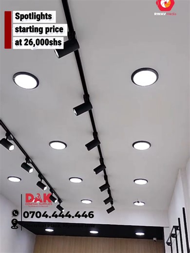 Transform Your Ceiling with Stylish Spotlights