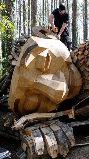 177K views · 3.9K reactions | Danish artist Thomas Dambo has been installing five trolls at Dix Park in Raleigh. Hear him tell the story of the trolls' purpose in protecting the "Grandmother Tree." : Ethan Hyman Dix Park #dixpark #DowntownRaleigh #raleighnc #thomasdambo #thomasdambotrolls #outdoorart #raleighparks | The News & Observer | Facebook