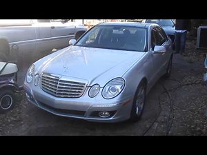 2008 Mercedes E320 BlueTec Diesel Cold Start W211