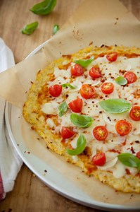 Gluten-Free Cauliflower Mozzarella Pizza Crust Recipe - Paula Deen
