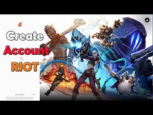 How to create Riot game account 2024