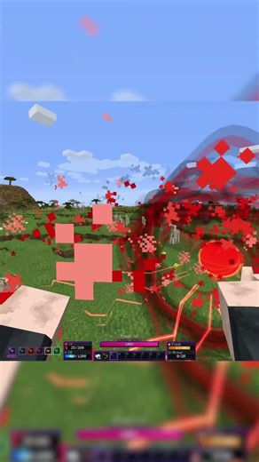 Reversal red showcase - jujutsu kaisen Minecraft mod