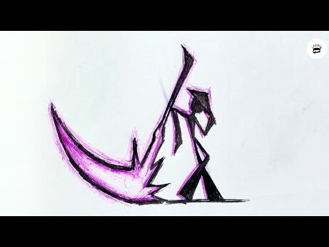 Easy Stickman Drawing | Step By Step | Tutorial |