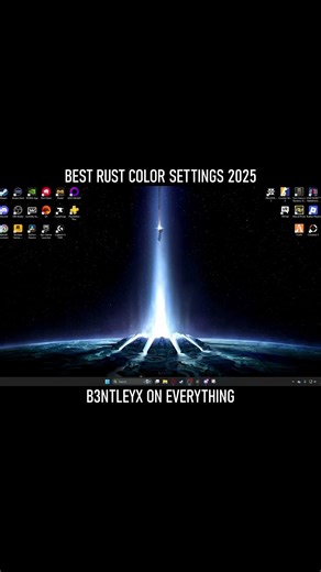 BEST RUST COLOR SETTINGS 2025 | #rust #rusttips #rustgame #rusttok #shorts