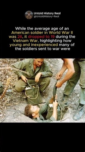 Teen Soldiers - The Harsh Truth of the Vietnam War #shorts