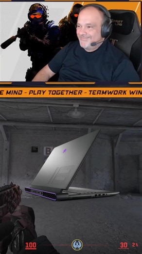 I don't know how your laptop can handle that (Hint: It's an Alienware!)