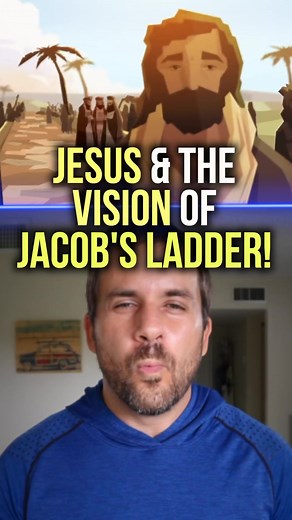 Jesus & Jacob’s Ladder. 🤯•#jesus #jesuschrist #bible #christianity #scripture #God #yeshua #HolySpirit #sermon #prophecy #pastor #torah #messianic #messianicjew #messiah #christ #gospel #yahweh #bibleteaching #YHWH #FaithBased | Kingdom Story Films