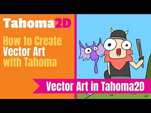 Vector Art in Tahoma2D - Character Designs