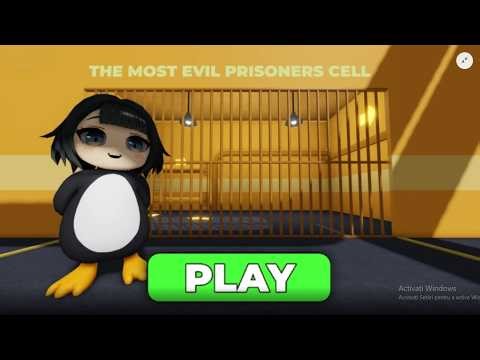 GUGU GAGA PENGUIN PRISON RUN! Obby roblox Gameplay Walkthrough No Death 4K