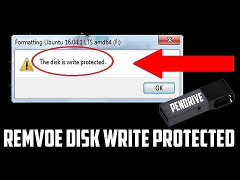 How to Fix Write Protection on USB drive