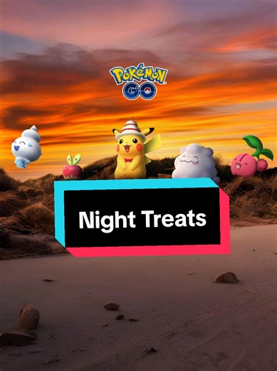 Night Treats en Pokémon Go #Legacyfly #pokemon #PokemonGo #pikachu #mewtwo